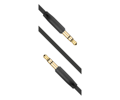 Kabel audio FIXED Kabel mini jack 3.5mm AUX 1m czarny
